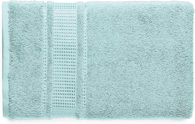 Melissa Linen, 2 Piece Hand Towel Set, 100% Turkish Cotton Face Hand Towels for Bathroom, 20 in x 35 in, Absorbent, Quick Dry, Durable and Soft, Spa and Hotel Quality, Aqua Green
