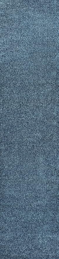 JONATHAN Y Haze Solid Low-Pile Turquoise Runner Rug 2x12, Coastal,Bohemian,Minimalist,Classic, Easy-Cleaning for Living Room,Bedroom,Kitchen,Pet Friendly,Non-Shedding (SEU100H-212)