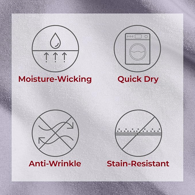 Mellanni Extra Deep King Sheets - 4 PC Iconic Collection Bedding - Hotel Luxury, Ultra Soft, Cooling Bed Sheets - Wrinkle, Fade, Stain Resistant (King, Lavender)