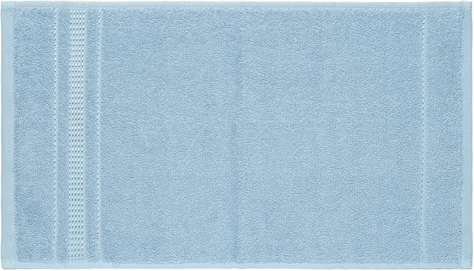 Melissa Linen, Bath Sheet, 100% Turkish Cotton Towel for Bathroom, Absorbent, Quick Dry, Durable and Soft Shower Towel, 35 in x 60 in Large, Spa and Hotel Quality, Ocean Blue
