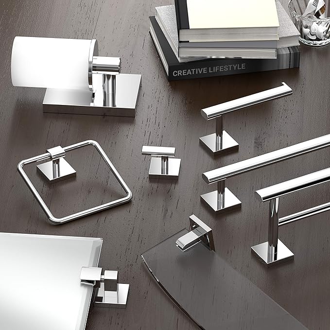 Gatco 4055A Elevate Double Robe Hook, Chrome