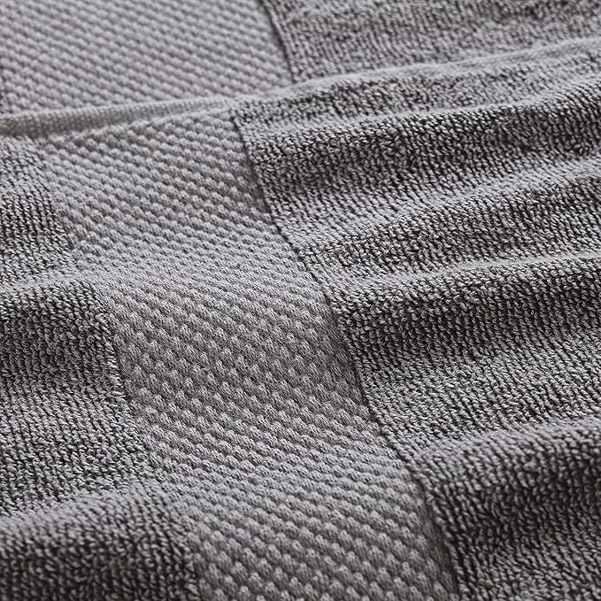 Modern Threads 600 GSM 6-Piece Towel Set with Filgree Jacquard Border Rose
