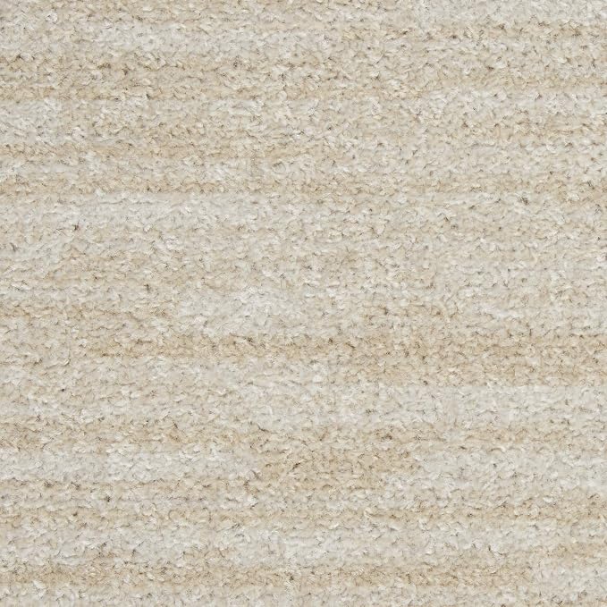 Nourison Home Nourison Essentials Ivory Beige 2'2" x 7'6" Area Rug - Easy Clean, Non Shedding, Bed Room, Living Room, Dining Room, Kitchen (8' Runner)