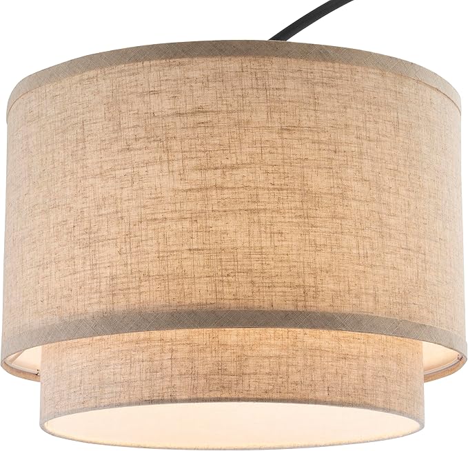 Major-Q Extra Large Arc Floor Lamp: Modern 81-Inch Tall Standing Lamps with Real Marble Base - Stylish Stand-Up Arching Lamp for Living Room Decor and Ambient Lighting