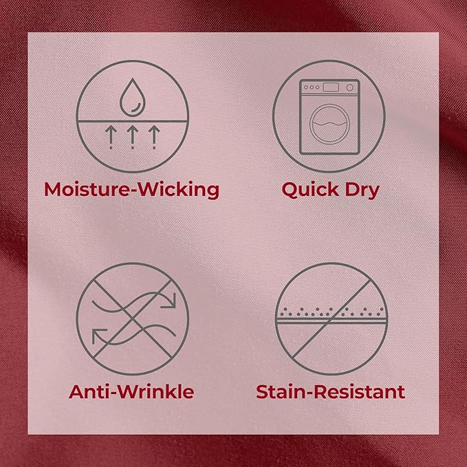 Mellanni Extra Deep California King Sheets - 4 PC Iconic Collection Bedding - Hotel Luxury, Ultra Soft, Cooling Bed Sheets - Wrinkle, Fade, Stain Resistant (Cal King, Brick Red)