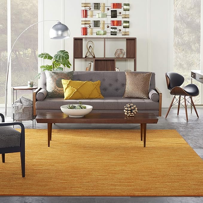Nourison Home Nourison Essentials Sunburst 7' x 10' Area Rug - Easy Clean, Non Shedding, Bed Room, Living Room, Dining Room, Kitchen (7' x 10')