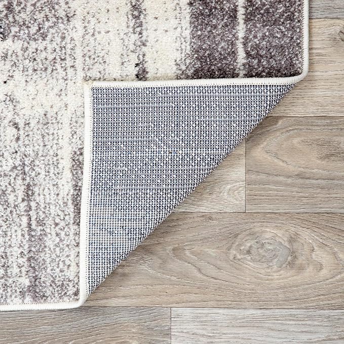 Rugshop Gold Modern Abstract Extra-Large Area Rug — Non-Shedding for Living Room, Dining Room and Office 12' x 15'