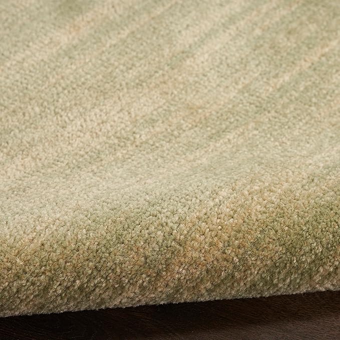 Nourison Home Nourison Essentials Green Gold 3' x 5' Area Rug - Easy Clean, Non Shedding, Bed Room, Living Room, Dining Room, Kitchen (3' x 5')