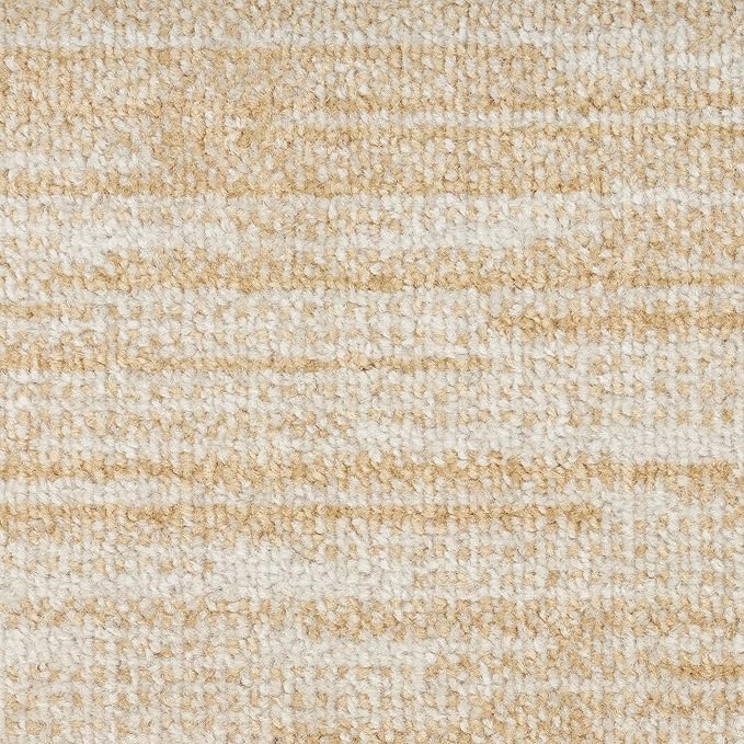 Nourison Home Nourison Essentials Ivory Gold 3' x 5' Area Rug - Easy Clean, Non Shedding, Bed Room, Living Room, Dining Room, Kitchen (3' x 5')