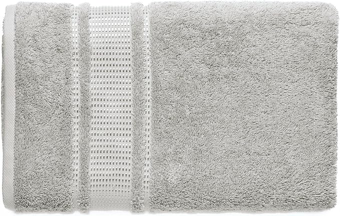 Melissa Linen, Fingertip Towels 4 Pack, 100% Turkish Cotton, Small Hand Towels for Body and Face, 12 x 18 in, Soft and Absorbent, Quick Dry, (Steel Gray Fingertip Hand Towels)