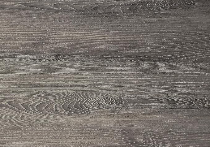 Monarch Specialties Dark Taupe Reclaimed-Look/Silver Metal Office Desk, 60-Inch
