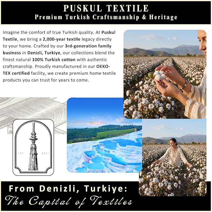 PÜSKÜL 4-Piece Natural 100% Turkish Cotton Luxury Waffle Towels for Bathroom | Premium Quality Honeycomb Weave 2 Hand Towel & 2 Bath Towel Set | Soft Absorbent Quick-Dry Lightweight Towels (Pink)