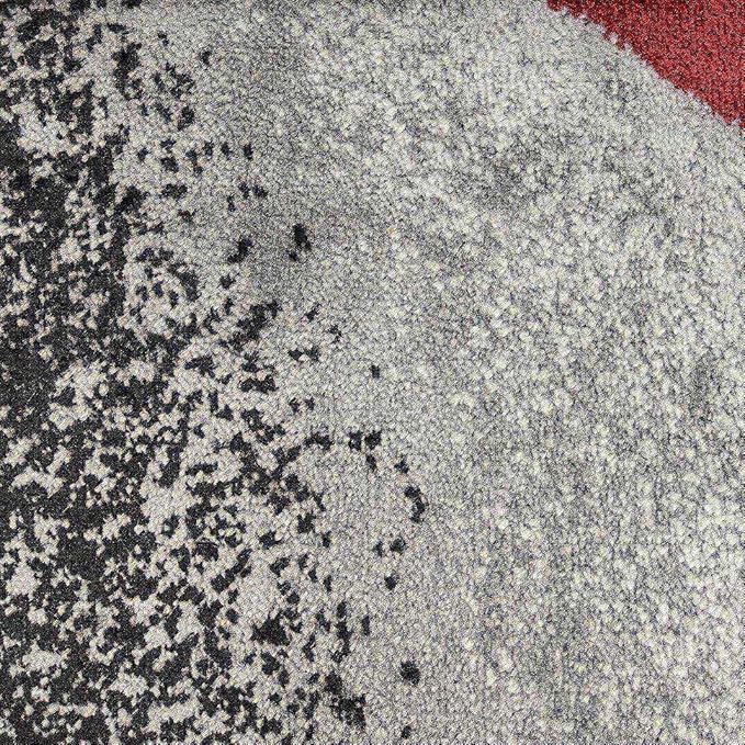 2305 Geometric Abstract 6x9 Modern Abstract Area Rug Carpet
