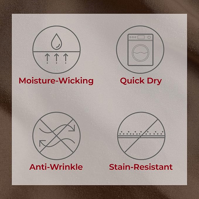 Mellanni Extra Deep King Sheets - 4 PC Iconic Collection Bedding - Hotel Luxury, Ultra Soft, Cooling Bed Sheets - Wrinkle, Fade, Stain Resistant (King, Brown)