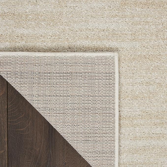 Nourison Home Nourison Essentials Ivory Beige 2' x 4' Area Rug - Easy Clean, Non Shedding, Bed Room, Living Room, Dining Room, Kitchen (2' x 4')