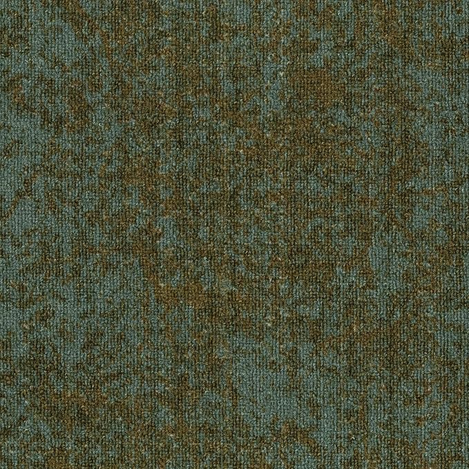 Antep Rugs Alfombras Modern Bordered 4x6 Non-Skid (Non-Slip) Low Profile Pile Rubber Backing Indoor Area Rugs (Green, 4' x 5'8")