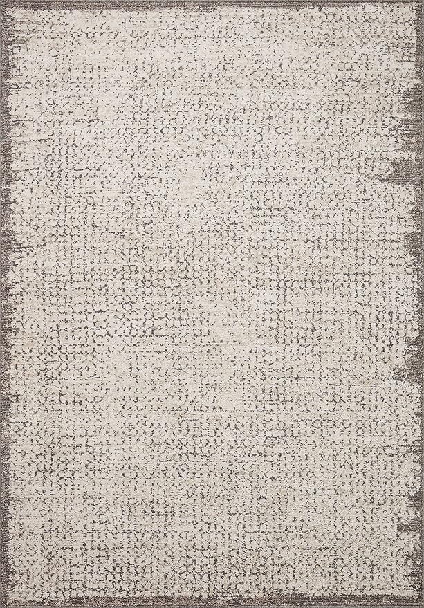 Loloi Darby Collection DAR-04 Ivory/Stone 2'-7" x 12'-0" Runner Rug