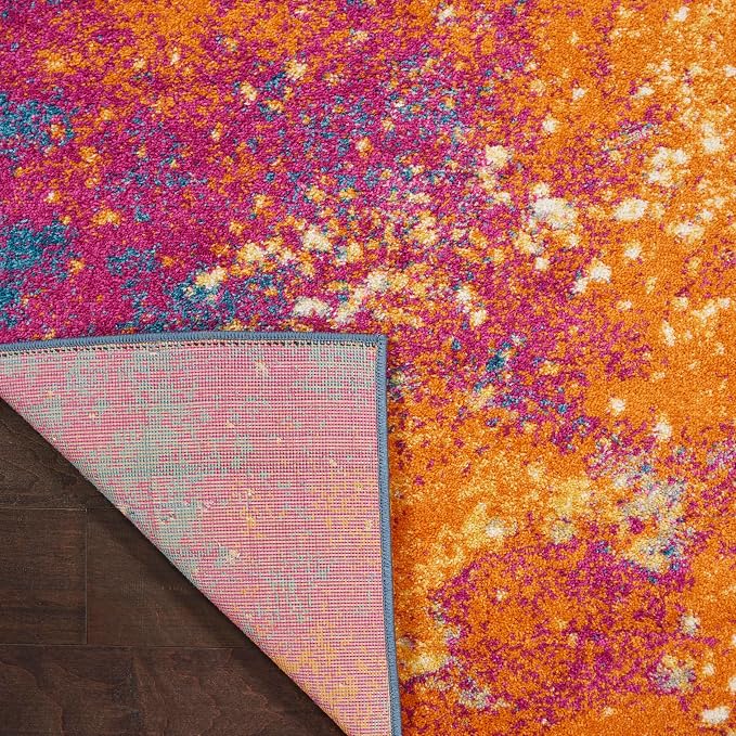 Nourison Home Passion 7' x 10' Multicolor Fabric Modern Area Rug (7' x 10')