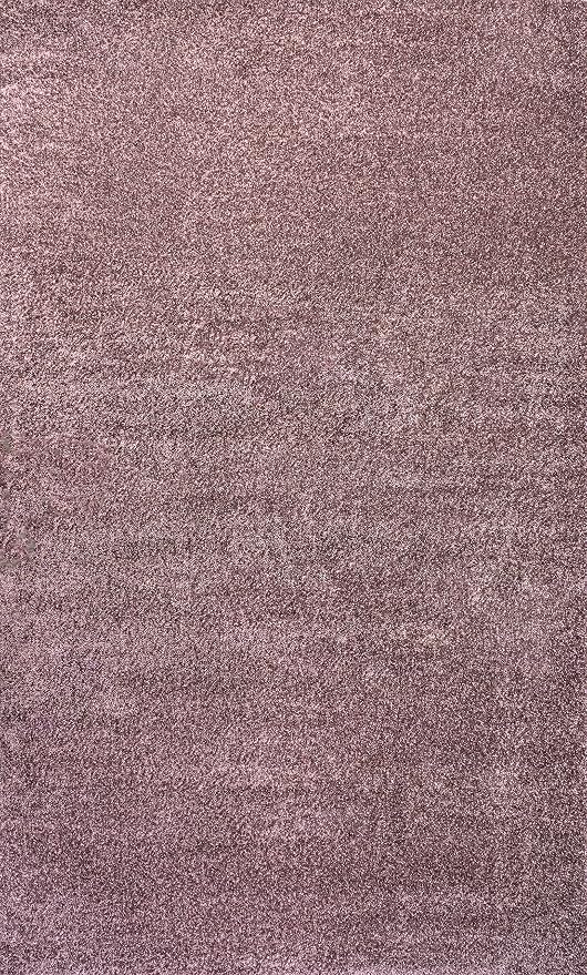 JONATHAN Y Haze Solid Low-Pile Light Purple Indoor Area Rug 9x12, Coastal,Bohemian,Minimalist,Classic, Easy-Cleaning for Living Room,Bedroom,Kitchen,Pet Friendly,Non-Shedding (SEU100R-9)