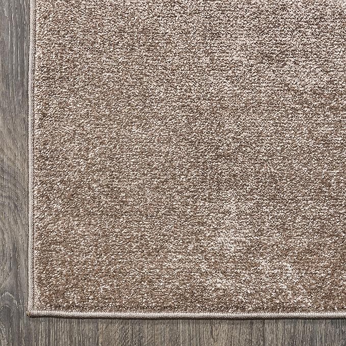 JONATHAN Y Haze Solid Low-Pile Brown Indoor Area Rug 5x8, Coastal,Bohemian,Minimalist,Classic, Easy-Cleaning for Living Room,Bedroom,Kitchen,Pet Friendly,Non-Shedding (SEU100J-5)