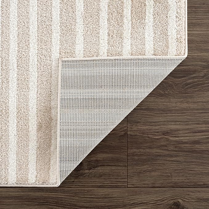 Abani Area Rug for Living Room -Nuevo 2' x 3' Beige Arch Pattern Area Rug, Soft and Durable Living Room Rug, Stain and Fade Resistant, Chic Modern Design, Pet & Kid Friendly