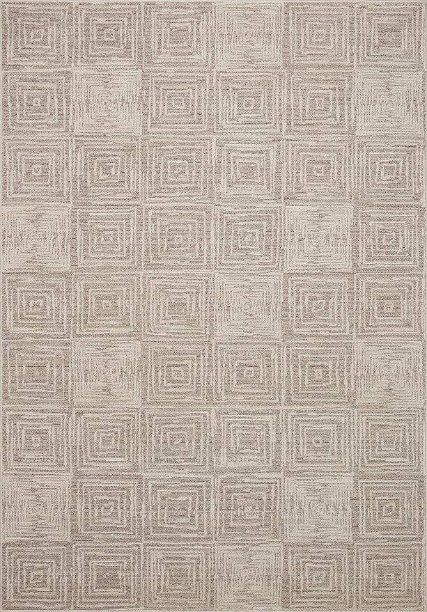Loloi Darby Collection DAR-05 Beige/Grey 5'-3" x 7'-6" Area Rug