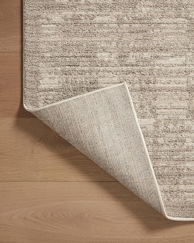 Loloi Darby Collection DAR-07 Pebble/Sand 2'-7" x 12'-0" Runner Rug
