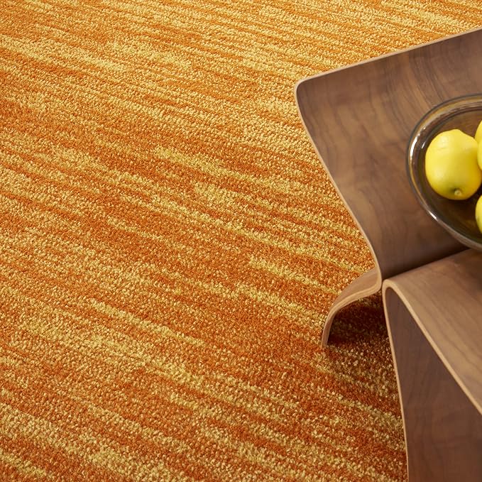 Nourison Home Nourison Essentials Sunburst 5' x Square Area Rug - Easy Clean, Non Shedding, Bed Room, Living Room, Dining Room, Kitchen (5' x Square)